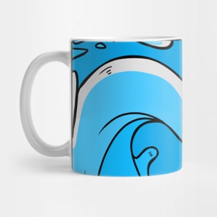 A splash of waves Mug